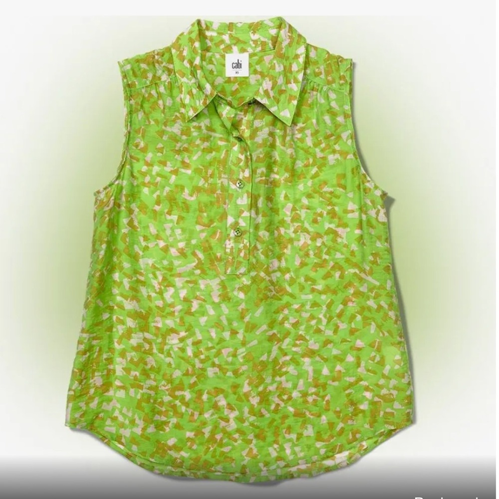 cabi Shine Top spring 2024 collection NWT
